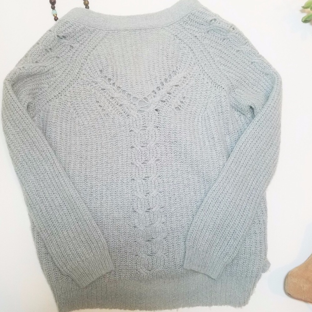 Kimchi Blue Back Stitch Cardigan